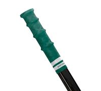 ROCKETGRIP Poignée sport pour crosse de hockey sur glace - Poignées en caoutchouc - Accessoire de hockey pour adultes et enfants (vert - blanc, senior/intermédiaire)
