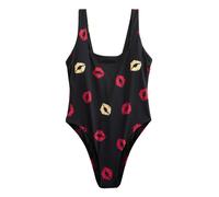 Rockett St George Maillot de bain jaune clair / rouge / noir, Taille 4XL