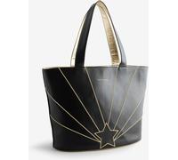 Rockett St George Rockett St George Black Gold Star Large Tote Bag