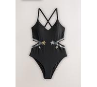 Rockett St George Rockett St George Black Star Sequin Swimsuit