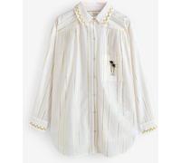 Rockett St George Rockett St George Metallic Stripe Beach Shirt