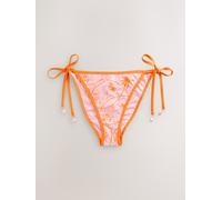 Rockett St George Rockett St George Pink/Orange Tie Side Bikini Bottoms