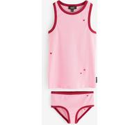 Rockett St George Rockett St George Pink Ribbed Vest Set