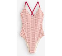 Rockett St George Rockett St George Red Spot Heart Detail Swimsuit