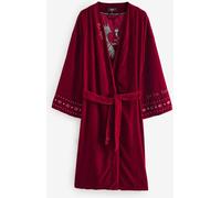 Rockett St George Rockett St George Red Velvet and Beaded Heart Robe Red Medium