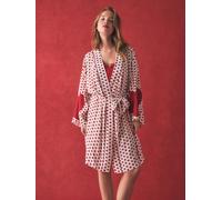 Rockett St George Rockett St George Red/White Polka Dot Hearts Short Robe Red/White Polka Dot S (EU 36-38)