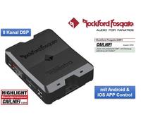 Rockford Fosgate DSR-1 8 CH-DSP Signal Numérique Processeur APP Contrôle Android