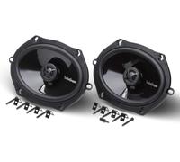 Punch P1572 - 2 Haut-Parleurs 2 voies Elliptiques - 5x7p - 120W Max