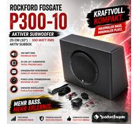 Rockford Fosgate P300-10 - 25cm AKTIV-Subwoofer