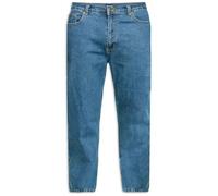 Rockford Mens Nouveau étirer Volée De Zip Denim Bleu Jeans Régulière Grand Lit King-Size W56- L30