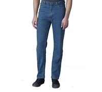 Rockford Mens Nouveau étirer Volée De Zip Denim Bleu Jeans Régulière Grand Lit King-Size W58- L30