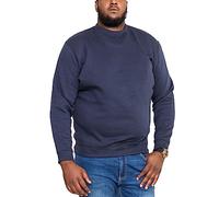 ROCKFORD RAS DE COU COTON POLYESTER POLAIRE SWEAT-SHIRT (1616) TAILLE 1XL TO 8XL, NOIR, GRIS ET MARINE - Bleu marine, XXL