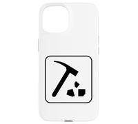 Rockhound Hammer Rock Logo Étudiant Enseignant en Géologie Coque pour iPhone 15