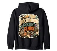 Rockhound Pocket Finds Humour géologie Sweat à Capuche