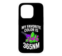 Rockhound UV Light Geologist My Favorite Color is 365nm Coque pour iPhone 15 Pro