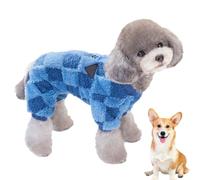 ROCKIA Veste polaire chaude à quatre pattes pour chien - Veste polaire pour chiens en automne et hiver - Vêtement pour petits chiens et chiots