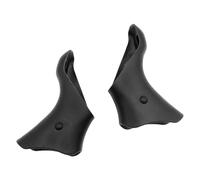 Rockible 2 Pièces Couvercle de Levier de Changement de Vitesse pour ST-6600 ST-6603 ST-5600, Manettes de Vitesse de Vélo de Route, Couverture En Silicone, Capot Frein, Noir