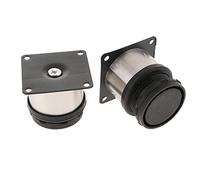 rockible 2 Pièces/ensemble Pieds de Meubles Pieds de Canapé de Remplacement pour Pieds de Canapé Commode Meubles, #3 8cm