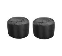 rockible 2 Pièces Toit Grille Housse Ventilateur Oxford Protection Imperméable Antipoussière à Cordon Ajustable Convient pour Ventilation Grenier, L