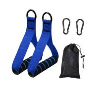 rockible 2 poignées d'exercice pour élastique de résistance, Machine à câbles de Traction, équipement de Fitness Confortable, Bleu