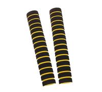 rockible 2X Tube en Mousse poignée Mousse poignée Couverture Tirer vers Le Haut poignée Guidon poignée pour Barre de Traction, Jaune