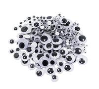 rockible 308 Pièces Auto-Adhésif Sticky Wiggle Googly Eyes Tailles Assorties pour Enfants Artisanat