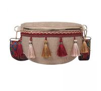 rockible 3X Boho Fanny Pack Sac à Bandoulière Sac de Ceinture Sac de Taille de Mode Sac de Poitrine pour Courir à Pied été Shopping Anniversaire