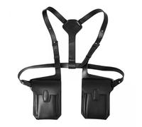 rockible 3X Steampunk - Sac à Bandoulière Caché sous Les Bras, Sac à Bandoulière Organisateur pour Hommes et Femmes, Portefeuille de Poche pour Faire du Vélo