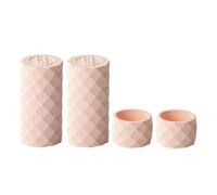 rockible 4 Bandes de Guidon de Vélo, Manchon de Guidon, Absorption des Chocs pour 25-32mm, Enveloppes de Barre de Poignée Antidérapantes, Poignées de Guidon en, Rose