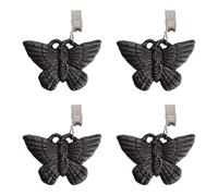 rockible 4 Poids de Nappe Papillon avec Pinces pour Fixation à La Nappe - Professionnels, de Haute Qualité et Idéaux pour