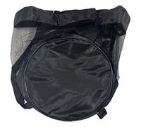 rockible 4X Sac à Dos de Basket-Ball en Matériau Oxford, Tissu avec Bretelles Réglables, Noir