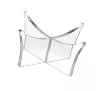 rockible 6x Présentoir de Balle Support de Rangement Transparent Autographe Souvenirs Basket-Ball Support de Basket-Ball Organisateur pour Comptoir de Bureau