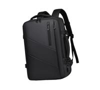 rockible à Dos de pour Homme, Sacoche pour Ordinateur Portable idéale pour Le Travail, Les d'affaires et Les études, Noir