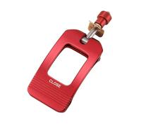 rockible Accessoires Professionnels pour Vélos Pliants : Levier de Serrage Rapide, Adaptateur Secteur, Alliage D'aluminium, Rouge