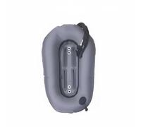 rockible Aile de Flottaison Plongée Gilet Stabilisateur Vessie Arrière Harnais Structure à Fentes Carrées et Points de Sangle Contrôle Stable Prolongée avec, Gris