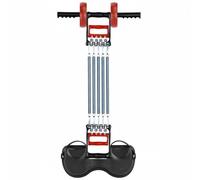 rockible Appareil Abdominal Extenseur de Poitrine Élastique Tendeur de Mains Aide aux Relevés de Buste Bandes en Acier Carbone Amovibles Poignées Renforcées , Tendeur 6-en-1