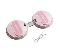 rockible Appareil de Abdominale Pliable avec comptoir Intelligent, Silencieux, supportant Une de 400 antidérapant, Rose