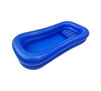 rockible Baignoire gonflable, lit bain, accessoires bain pour la maison, polyvalente pour adultes, bassine à shampoing gonflable, Bleu Royal