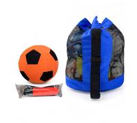 rockible Ballon de Football Standard Taille Feutre avec Pompe pour Exercices de Précision et Authentiques Conçu pour L'Entraînement Cible et Le Jeu