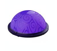 rockible Ballon d'Entraînement pour l'Équilibre Demi-sphère Surface Modelée Base Solide Accessoires d'Entraînement Convient à, Violet, Violet, Professionnel, Motif Nuage De Bon Augure