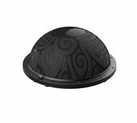 rockible Ballon d'Entraînement pour l'Équilibre Demi-sphère Surface Modelée Base Solide Accessoires d'Entraînement Convient à, Noir, Noir, Professionnel, Motif Nuage De Bon Augure