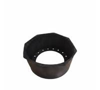 rockible Base de Bouteille de Plongée Support Sabot Protection Stabilisateur en Caoutchouc pour Cylindre Couvre l'Extrémité Inférieure et Protège des Chocs, Noir, 15L Diamètre Du Cylindre 204 MM