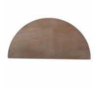 rockible Base Décorative Semi-Circulaire Murale en Bois Pin Faible Encombrement Étagère Murale Forme Arquée Rustique Support Mural pr lon, Ms12406