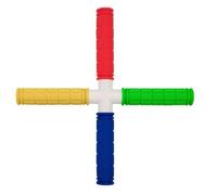 rockible Bâton Réaction à Quatre Côtés Prises Segmentées pour Renforcer la Coordination Les Réflexes pour Activités Rattrapage Jeux Partenaire Adapté aux Exercices Préparatoires Sportives