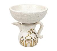 rockible Bol Décoratif Table Relief Élégant Récipient Rangement tion Mchée à Accès Facile pr Console, Style A