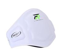 rockible Boxing Waist Target Cible de Taille Ceinture de Frappe Bouclier d'Entraînement Protection Abdominale Surface Synthétique Facile à Entretenir Soutien , Blanc