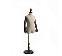 rockible Buste D'exposition sur Pied Vintage | Stable, Mannequin Enfant Bras Articulés, Vertical, Buste Cture pr Enfant, Vitrine, Magasin, Studio Photo, Petite Base