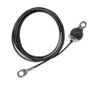rockible Câble de Remplacement pour Poulie de Musculation, Câble Robuste avec Système de Poulie, Accessoire pour Machine de Fitness, Triceps, Biceps, Trachée, 1.5m