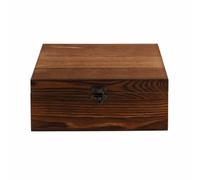 rockible Caisse Rangement en Bois Avant pour Whisky Souvenirs Adaptée aux Étagères Comptoirs Bureaux