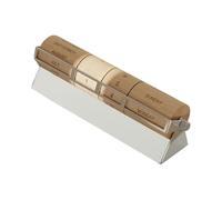 rockible Calendrier de Bureau Rotatif perpétuel décoratif, réutilisable, Affichage créatif des Dates du Mois et de pour Salon, Armoire ou Bureau, Argent